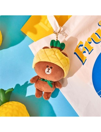 Best Seller Line Friends - Fruity Bag Charm Doll Keyring Limited Stock