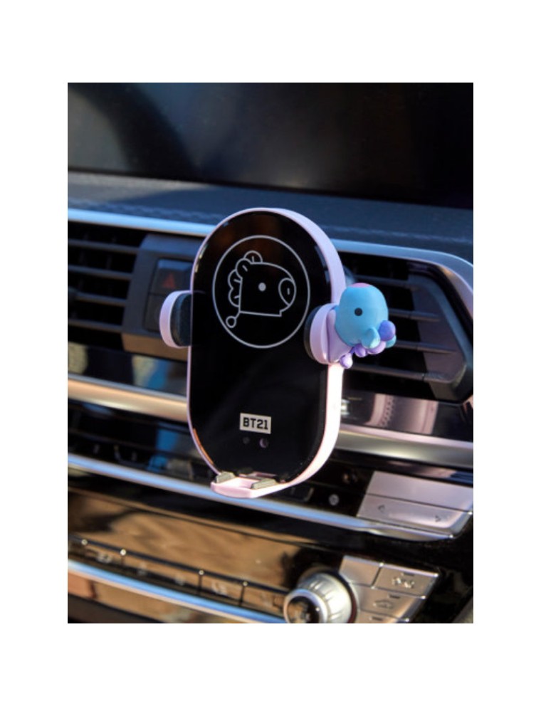 Best Seller LINE FRIENDS x BT21 - Car High-speed Wireless Charging Cradle Available for Immediate Shipping