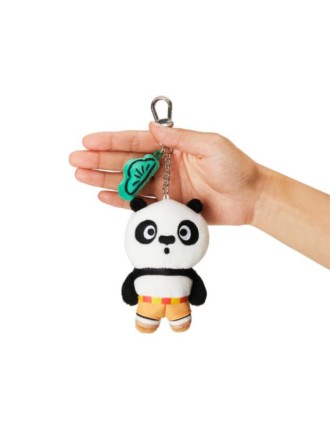 Best Seller LINE FRIENDS x Kung Fu Panda - Charm Doll Keyring New Stock