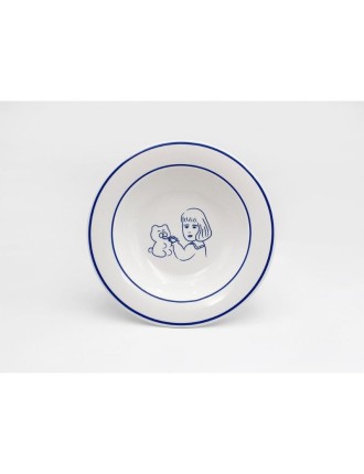 Best Seller 1537 - Teddy and Lucy Pasta Bowl New Release