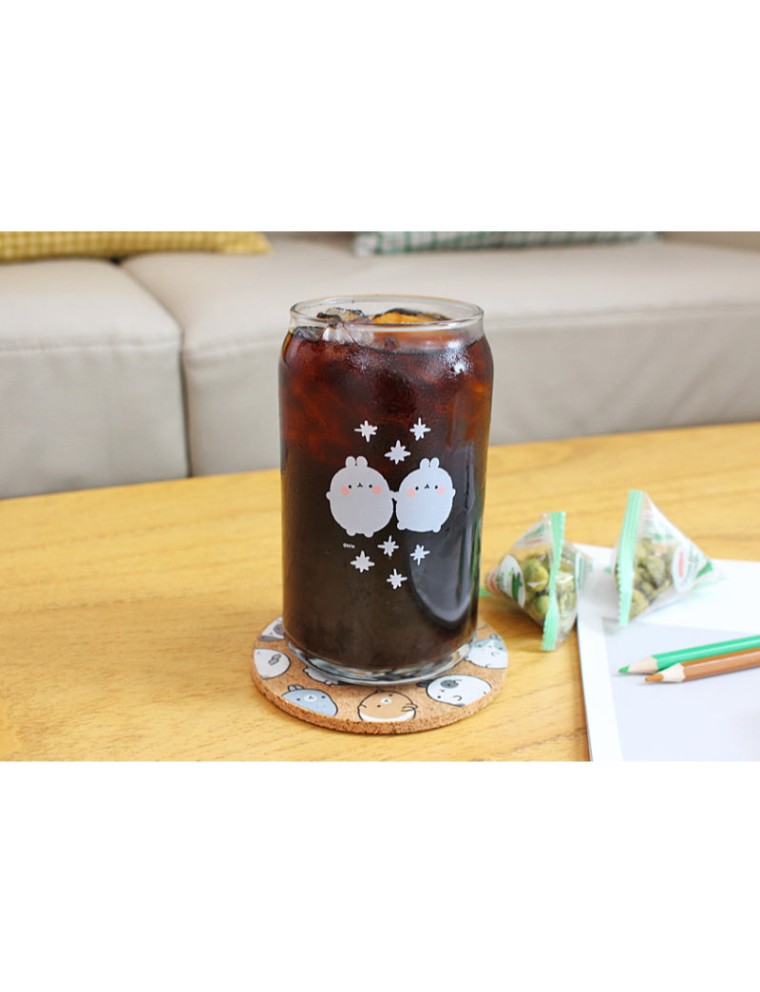 Best Seller Molang - Can-Shaped Glass Cup New Release