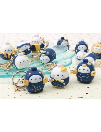 Best Seller Molang - Horoscope Keyring Available for Immediate Shipping