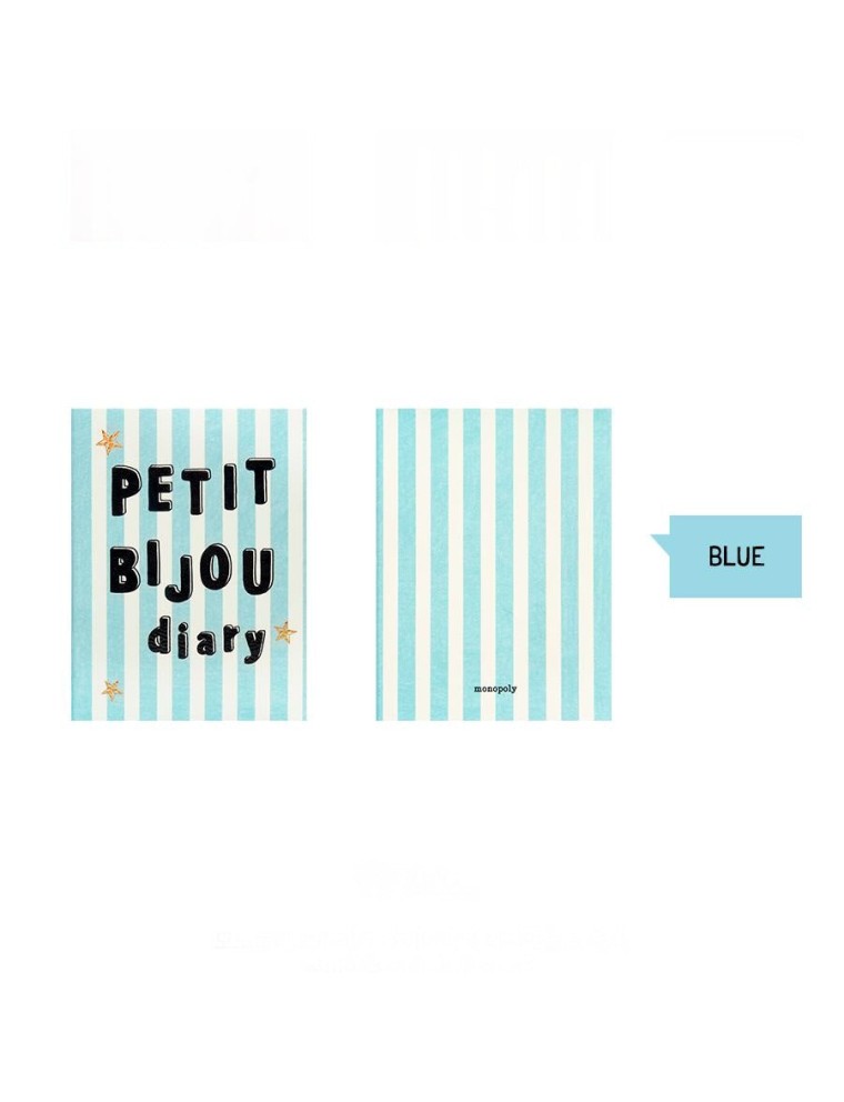 Best Seller Monopoly - Petit Bijou Diary New Collection