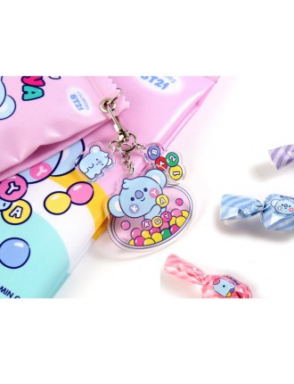 Best Seller Monopoly x BT21 - Baby Acrylic Key Ring - Jelly Candy Available for Immediate Shipping