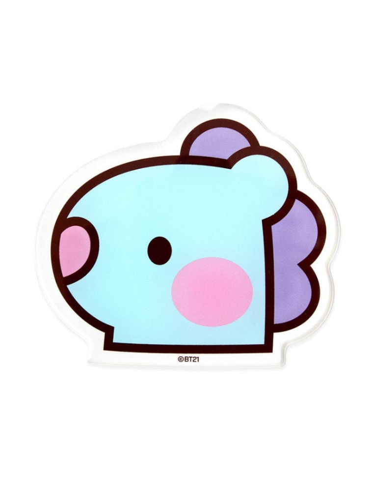 Best Seller NARA HOME DECO X BT21 - Minini Face Acrylic Coaster On Hand Now