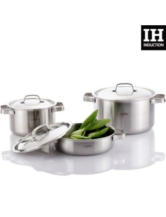 Best Seller Neoflam - Verita Cookware Set Of 3 In Stock