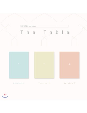 Best Seller NU'EST - Mini Album Vol. 7 The Table Limited Stock