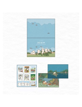 Best Seller Orin - Postcard Book + Sticker Set Limited Stock