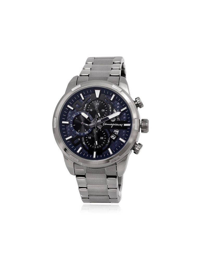 Best Seller OST - Chic Navy Men's Multi-Function Metal Watch New Collection