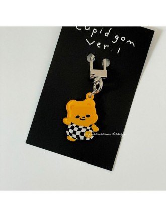 Best Seller Pureureumdesign - Cupid Bear Checkerboard Pants Keyring