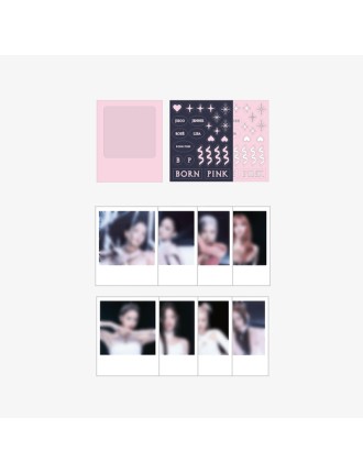 Best Seller BlackPink - Born Pink - Polaroid Photo + Sticker Set On Hand Now