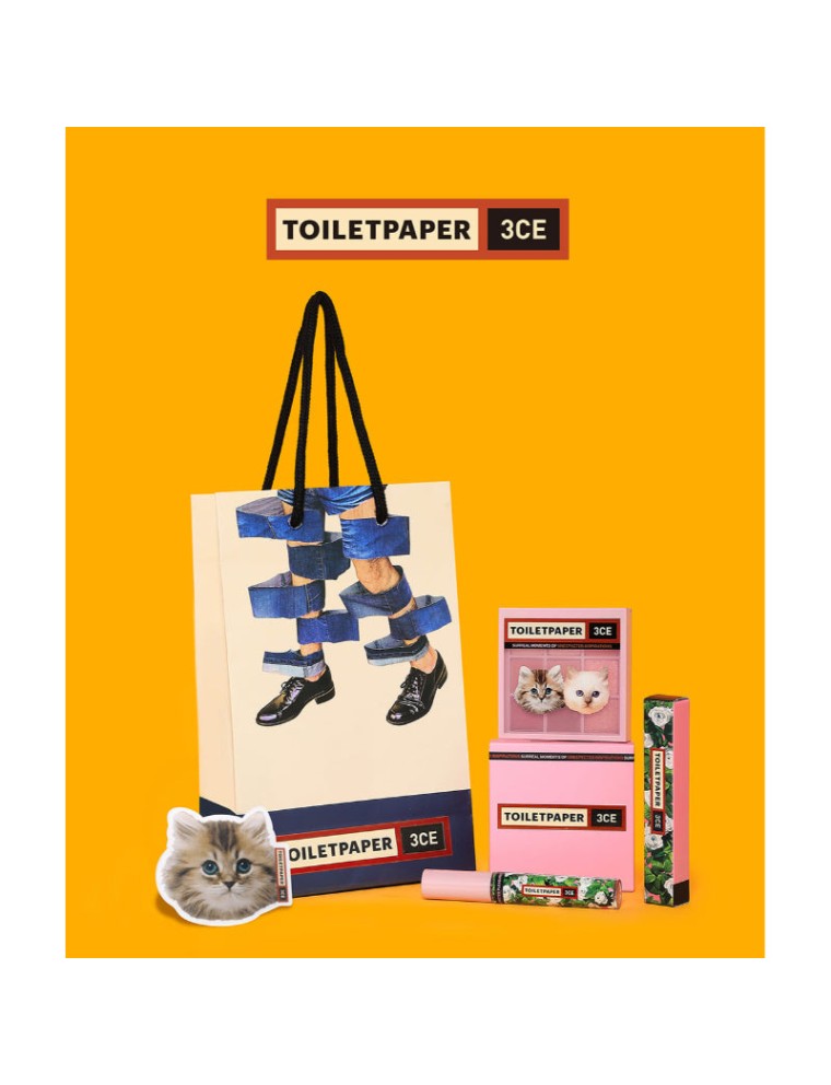 Best Seller 3CE x TOILETPAPER - Half Kit Ready for Shipment