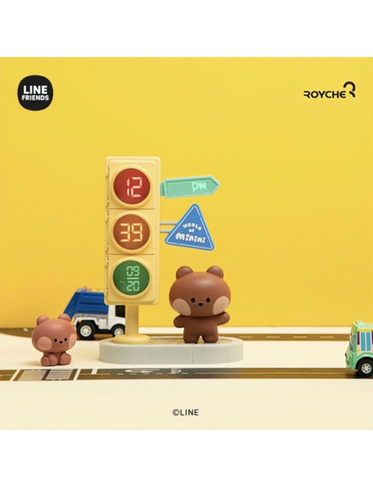 Best Seller Royche x Line Friends - Minini Digital Desk Clock Limited Stock