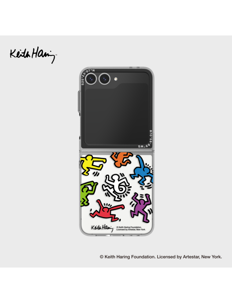 Best Seller SLBS - Keith Haring Slim Impression Case (Galaxy Z Flip6) On Hand Now