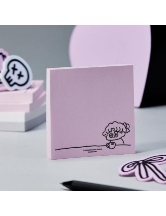 Best Seller Standard Love Dance - LEEGONG Black Cherry Pie Memo Notepad Available for Immediate Shipping