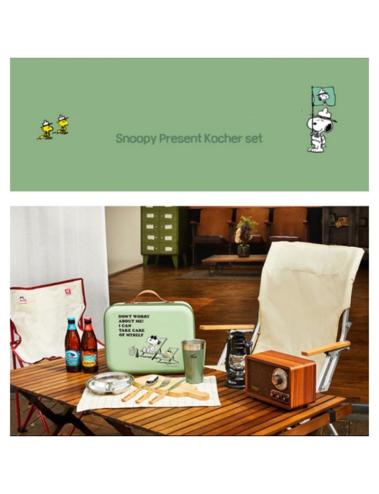 Best Seller Bo Friends x Snoopy - Camping Coppel Set Hot New Item