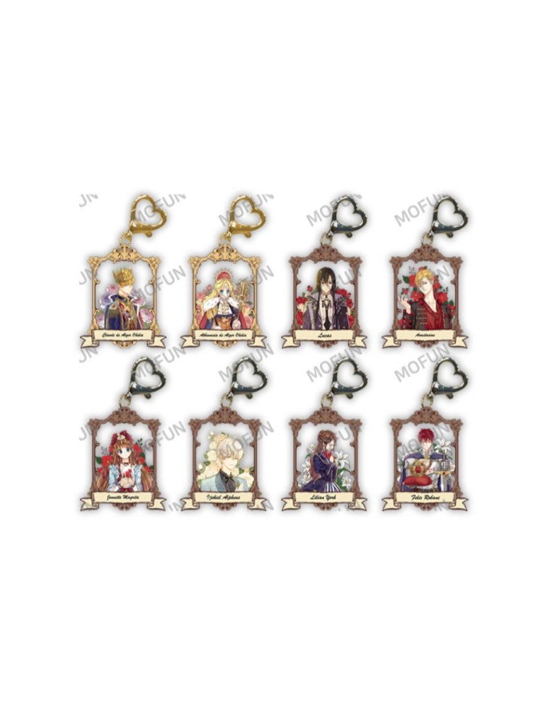 Best Seller Suddenly Became A Princess x MOFUN - Royal Portrait Acrylic Keyring New Stock