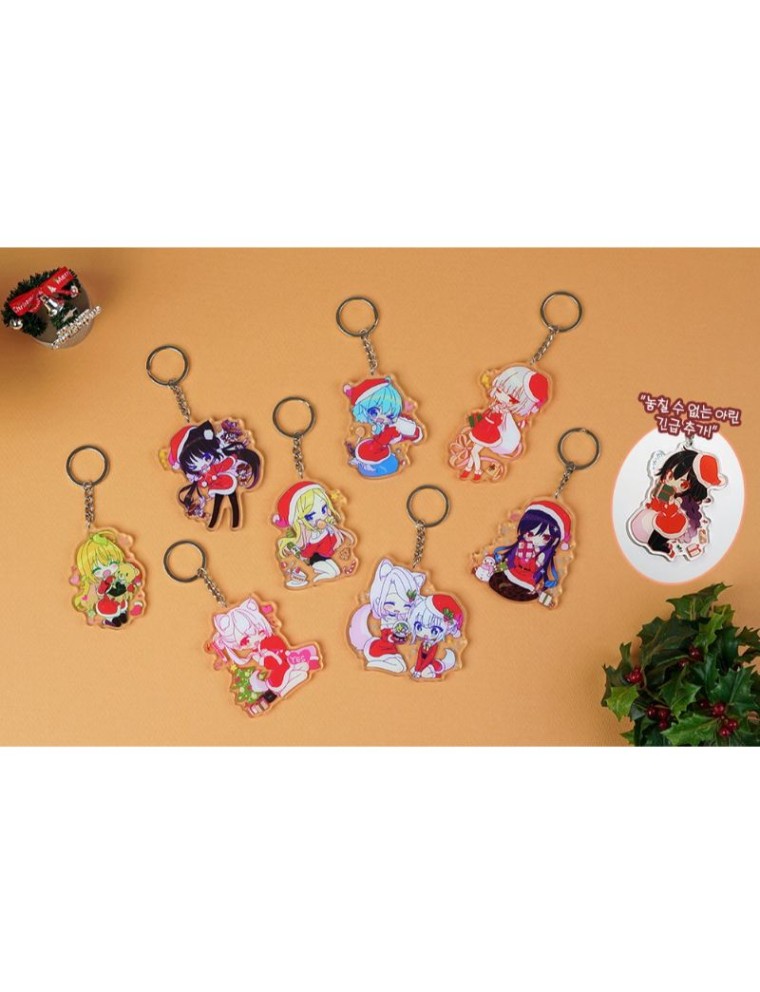 Best Seller Tales Shop x MOFUN - Christmas Acrylic Keyring New Stock