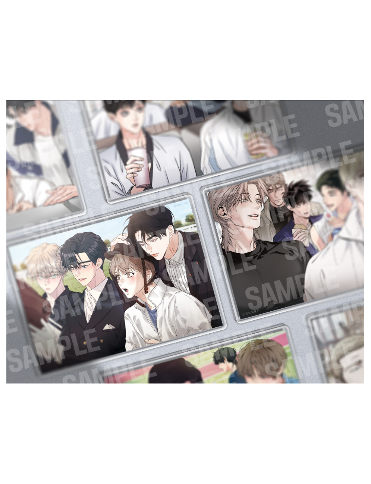 Best Seller TEAM LEZHIN Pop-up Store - Cross Over Player Acrylic Card Set