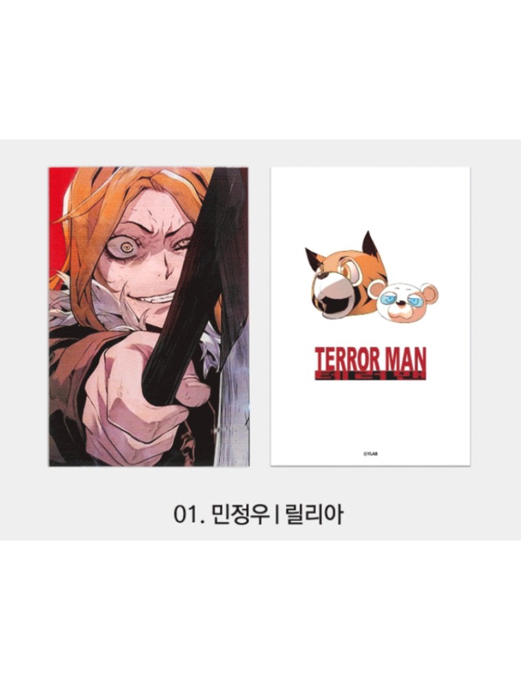 Best Seller Terror Man x YLAB Store - Lenticular Card Fresh Release