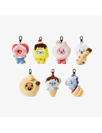 Best Seller BT21 - 22 Sweet Things Plush Keyring On Hand Now