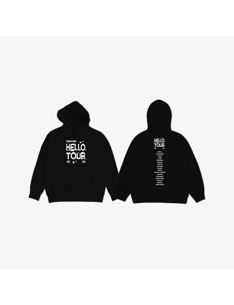 Best Seller TREASURE - HELLO Tour - Hoodie Available for Immediate Shipping