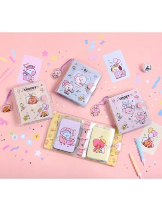 Best Seller BT21 - 3 Ringed Collect Book - Party Fresh Release