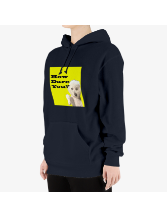 Best Seller Useless Precious - How Dare You Hooded Sweatshirt In Stock