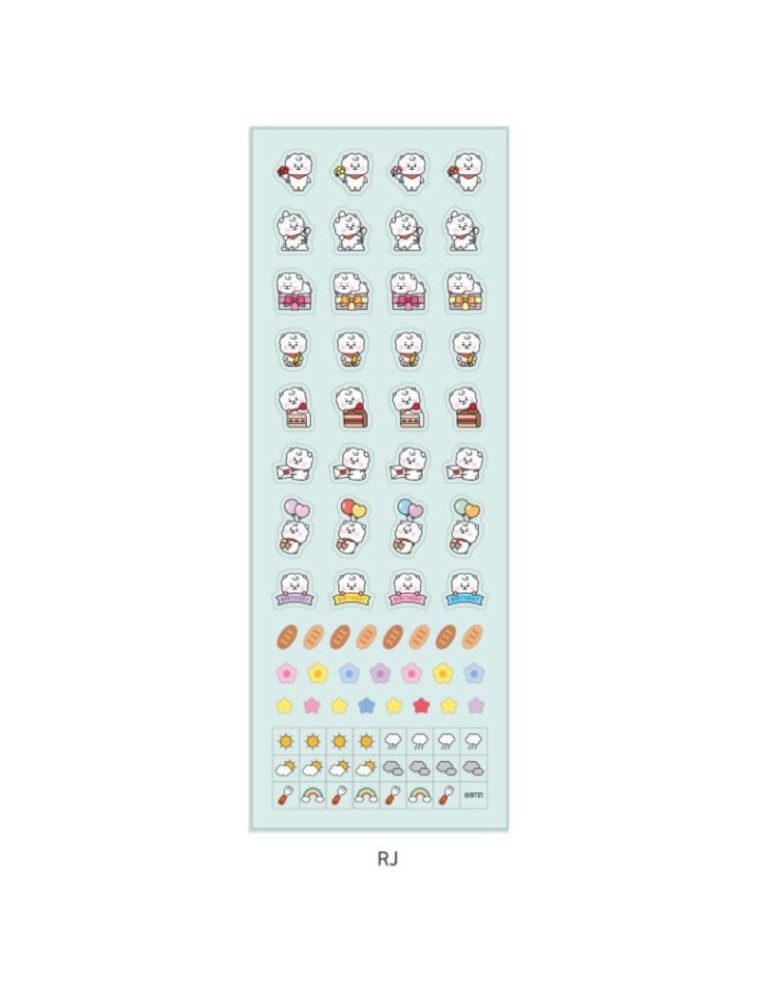 Best Seller BT21 - Baby Daily Sticker Limited Stock