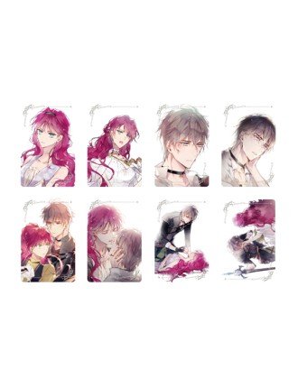 Best Seller Villains Are Destined to Die Popup Store - Transparent Photocard Set Just In