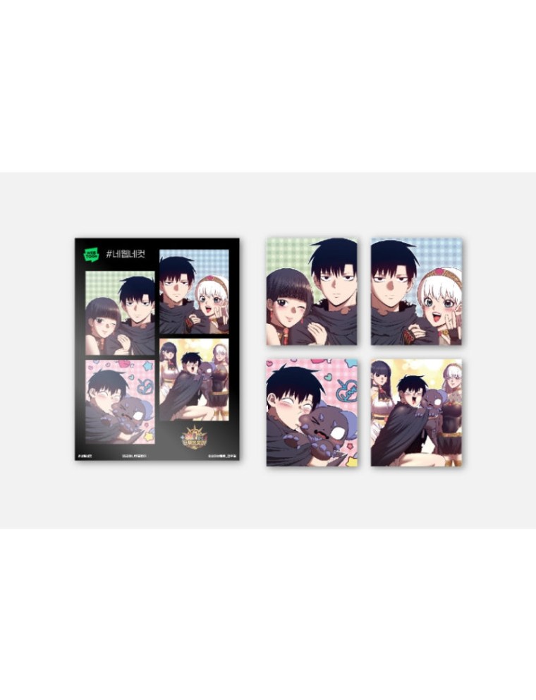 Best Seller Webtoon Friends - 4 Web 4 Cut Photo Set Just Launched