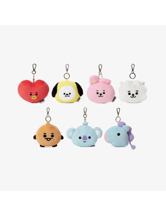 Best Seller BT21 - Baby Lighting Face Keyring In Stock