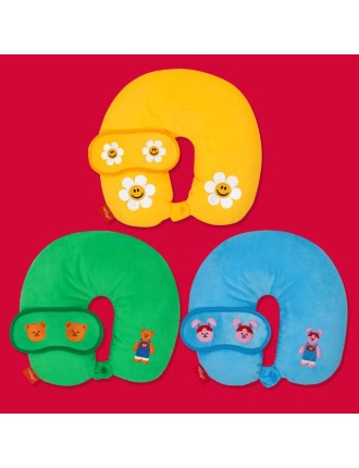 Best Seller Wiggle Wiggle - Travel Neck Pillow & Eye Pad Set Just Launched