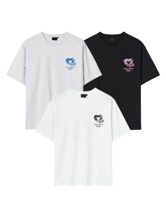 Best Seller WMC x QWER Hina - Heart Eyes Short Sleeve T-Shirt New Release