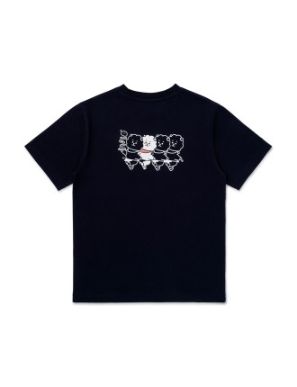 Best Seller BT21 - BITE - Fast Food - Short Sleeve Polo T-shirt - RJ Immediate Availability