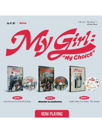 Best Seller A.C.E - My Girl : “My Choice” : 6th Mini Album (Set)