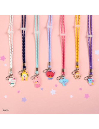 Best Seller BT21 - Mascot Neck Strap - Jelly Candy In Stock