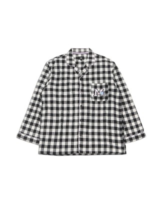 Best Seller BT21 x Hunt Innerwear - Flannel Check Pajama Set - Mang In Stock