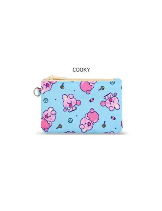 Best Seller BT21 x Monopoly - Baby Double Pocket Pouch JELLY CANDY Latest Edition