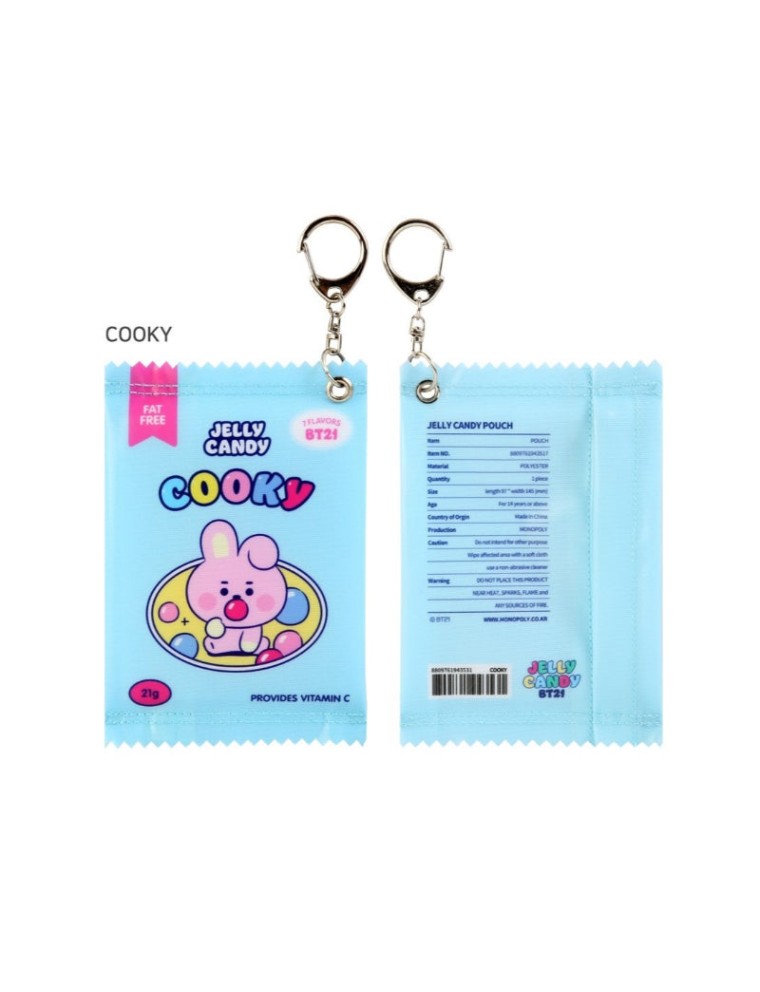 Best Seller BT21 x Monopoly - Baby Jelly Candy Pouch Immediate Availability