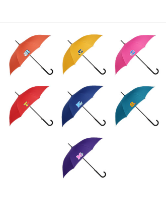 Best Seller BT21 x Monopoly - Emblem Automatic Long Umbrella Ready for Shipment