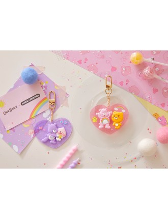 Best Seller Care Bears x Kakao Friends - Heart Key Ring Available Now