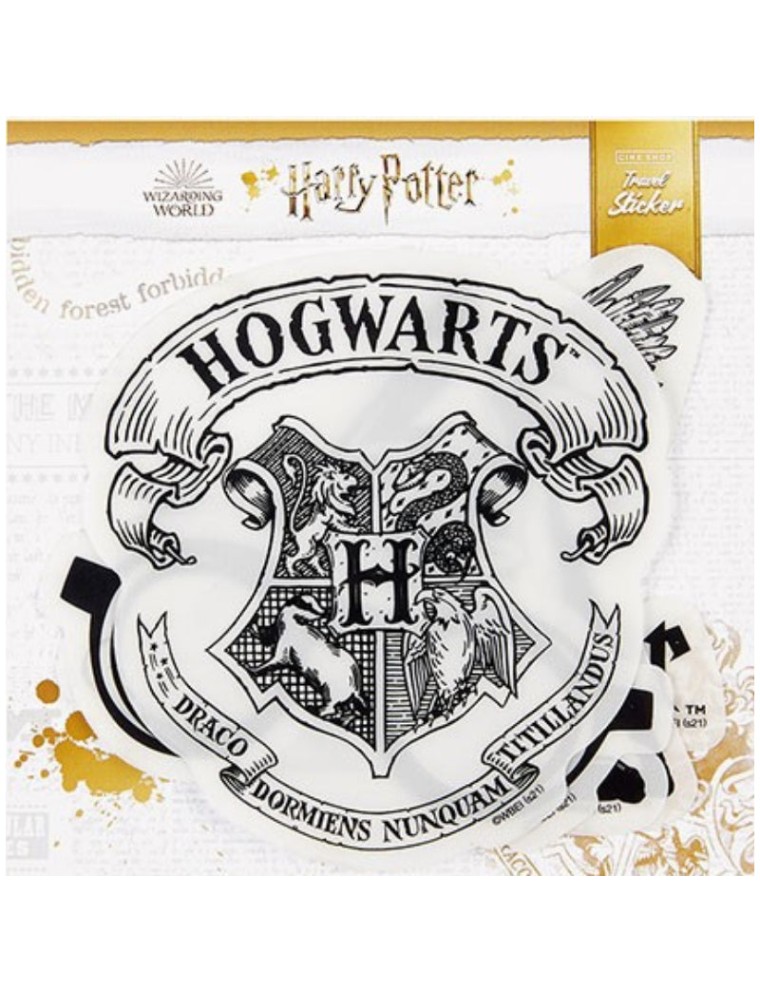 Best Seller CGV - Harry Potter Transparent Sticker Set Available for Immediate Shipping