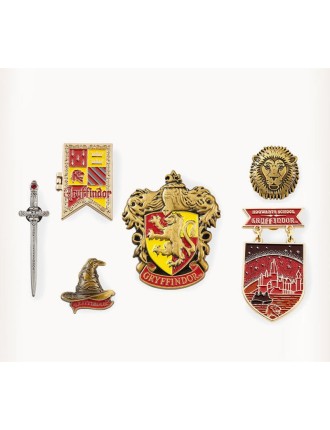 Best Seller CGV - Harry Potter - Hogwarts Houses Badge Collection Latest Edition