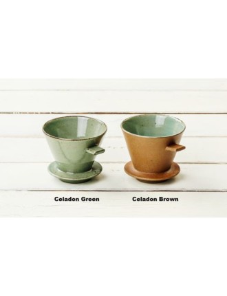 Best Seller Chaora - Celadon Wave Dripper Immediate Availability