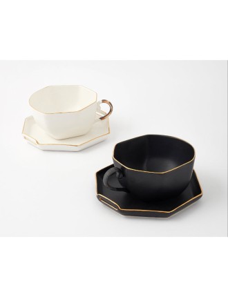 Best Seller Chaora - Piece Black Tea Cup Set Ready for Shipment