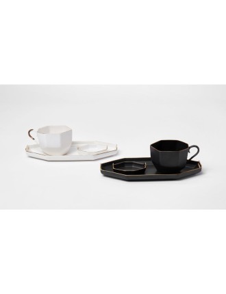 Best Seller Chaora - Piece Cappuccino Cup & Plate Set Latest Edition