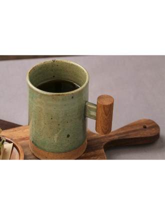 Best Seller Chaora - Wooden Handle Long Mug On Hand Now