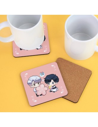 Best Seller Cherry Blossoms After Winter - Cork Coaster In Stock