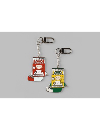 Best Seller Circus Boy Band - Milk Keyring New Release